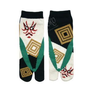 56-412 : Cotton Tabi Socks Shibaraku 25-28cm