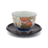10-266: 5 Teecups mit Untersetzer, Nishiki Heian, ø = 8,2 cm; H = 6 cm – Bild 2