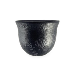 14-060 : Teecup Hada, schwarz, Gusseisen  ø = 7,5 cm; H = 6 cm