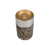 18-362 : Teedose Wazome Kiku, schwarz/Gold, 100 g – Bild 2