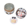 18-394 : Teedose Daruma, weiß, 100g – Bild 2