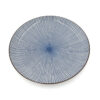 20-216 : Teller Sendan Tokusa L, blau, ø = 25,2 cm; H = 3 cm