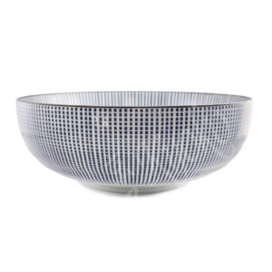 20-218 : Schüssel Sendan Tokusa L, blau, ø = 21,8 cm; H = 8 cm