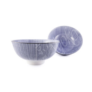20-222 : Reisschale Sendan Tokusa, blau, ø = 12 cm; H = 5,5 cm