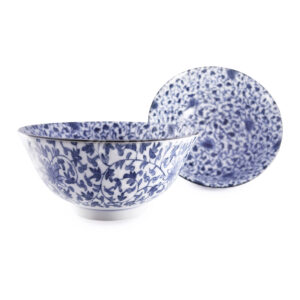20-252 : Schüssel Karakusa Tayo, weiß/blau, ø = 15,5 cm; H = 7,2 cm