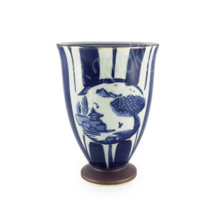 20-457 : Becher KyoKozome A, weiß/blau, ø = 7,5 cm; H = 10 cm