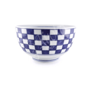 20-554 : Schale Ichimatsu S, blau karriert, ø = 13 cm; H = 7,5 cm