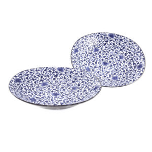 20-585 :  Teller Karakusa, blau, ø = 22 cm; H = 4,2 cm