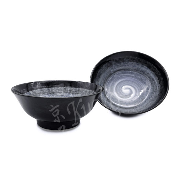 21-223 : Ramenbowl grau/schwarz, ø=21; H=8,7 cm