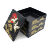 23-316 : Etagendose Tsuru, schwarz, 19,7 x 19,7 x 16,2 cm – Bild 2
