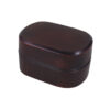 23-516 : Lunchbox Sensuji Akebono, natur/dunkelbraun, 18 x 10 cm; H = 8 cm
