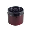23-553 : Teedose Tamamushi, rot, ø = 8,7 cm; H = 9 cm – Bild 2