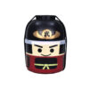 23-610 : Lunchbox Daruma Samurai, schwarz, ø = 9,5 cm; H = 13,5 cm