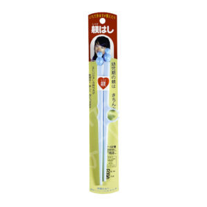 23-621 : Hashi Renshu, Übungsstäbchen, Kunststoff, blau, 16 cm