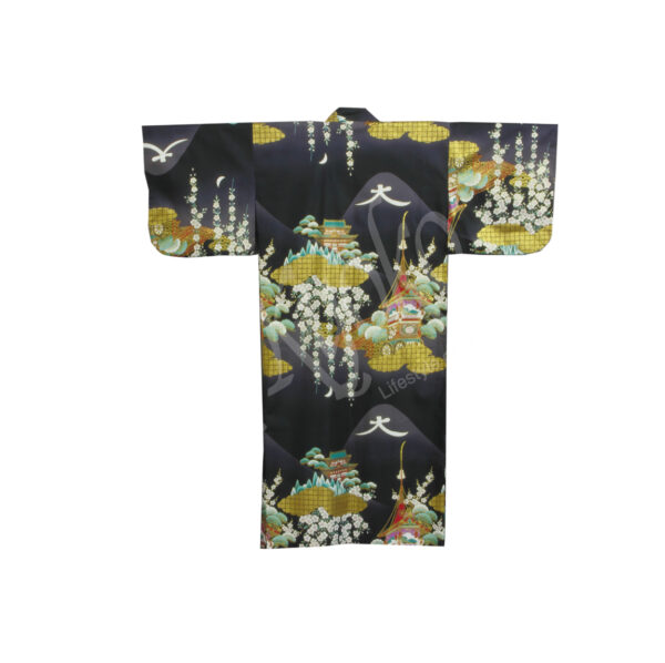 56-646 : Kimono Daimonji, schwarz, 55"