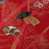 56-657 : Kimono SensuTake, Satin, rot, 55" – Bild 2