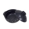 21-157: Donabe 7-go, 1,5l, 1,5L, 25,5x22cm H=12,5cm – Bild 2