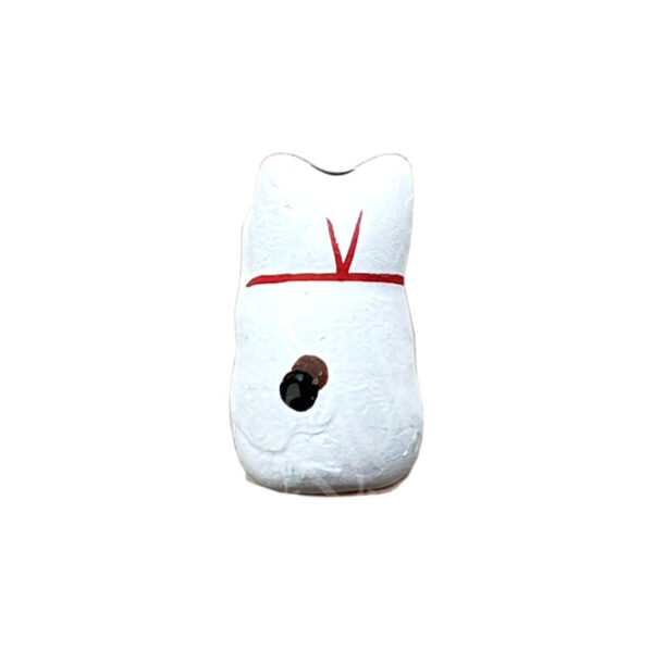 61-388 : Mini Maneki, weiß, H = 2,2 cm - Image 2