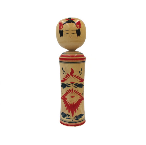 62-195 : Naruko-Kokeshi, Drehkopf, 1 Shaku 1-sun, 27 cm, Matsuda