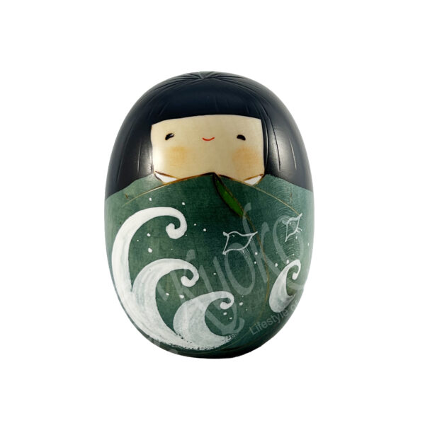 62-289 : Kokeshi Natsu - Sommer, 9 cm