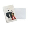 65-640: Briefkarte Happy Wedding, schwarz-rote Braut – Bild 2