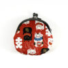 66-130 : Geldbörse Maneki, rot