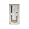 63163-1 : 2:2 Hashi-Set Pair, Holzstäbchen lackiert, Holzstäbchenbank, schwarz / weiß