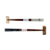 63163-1 : 2:2 Hashi-Set Pair, Holzstäbchen lackiert, Holzstäbchenbank, schwarz / weiß – Bild 2