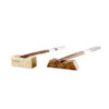 63163-1 : 2:2 Hashi-Set Pair, Holzstäbchen lackiert, Holzstäbchenbank, schwarz / weiß – Bild 3