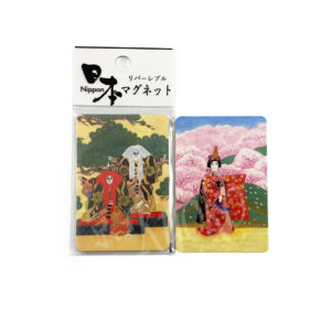 68-229 : Magnet Kabuki (Renjishi & Shirabyoshi), revers., 4,2 x 6,9 cm