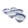 20-701 : 5 Reisschalen Set Some Nishiki Egawari – Bild 3