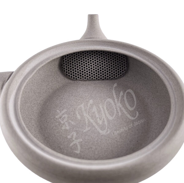 11-791 : Teepot Toki Shirohai, grau flach 80ml - Image 3