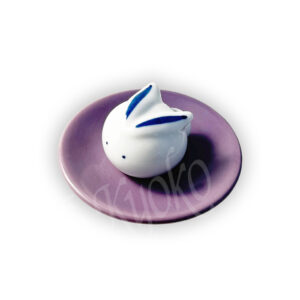 979133: Insence Halter Hase rund, blau