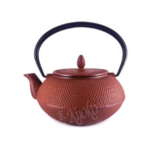 14-142 Teekessel Arare, rot, Gusseisen 0,6l