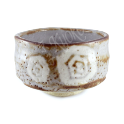 955 : Matchaschale Nezumi Shino Kikko