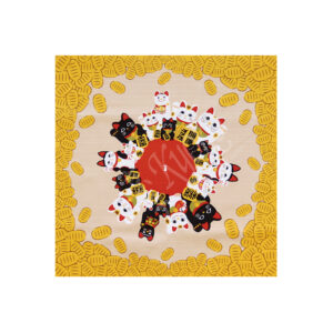 46-187 : Furoshiki Maneki Neko